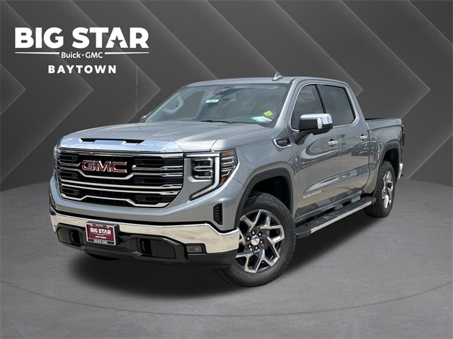 2026 GMC Sierra 1500 SLT Silver at Big Star Buick GMC
