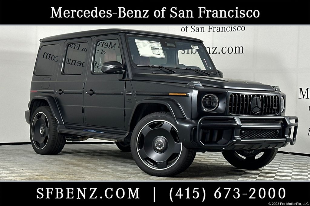designo Magno Night Black (Matte Finish) 2026 Mercedes-Benz G-Class AMG G 63 4MATIC SUV / Crossover All-Wheel Drive 9-Speed Automatic