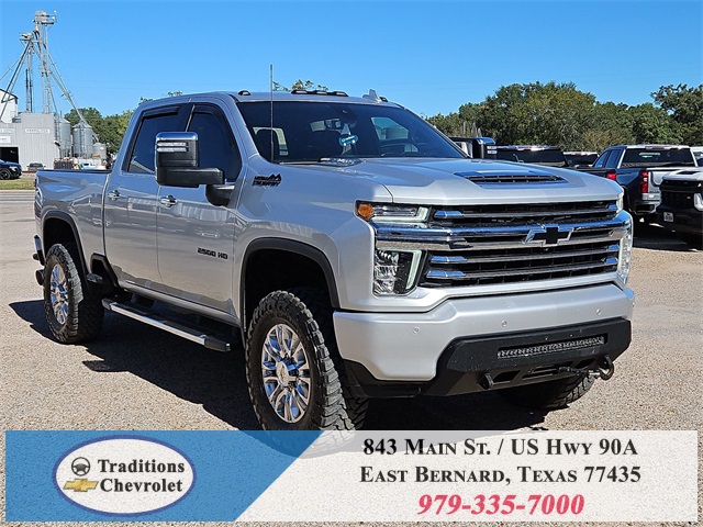 2022 Chevrolet Silverado 2500HD High Country Silver at North Houston Mitsubishi
