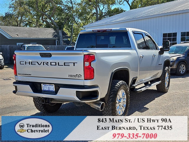 2022 Chevrolet Silverado 2500HD High Country Silver at North Houston Mitsubishi
