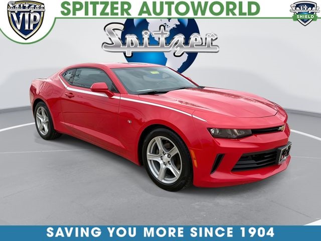 Red Hot 2016 Chevrolet Camaro 1LT Coupe RWD Coupe Rear-Wheel Drive 8-Speed Automatic