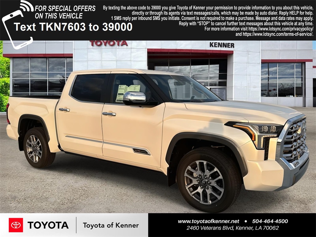 2026 Toyota Tundra 1794 Edition CrewMax Cab 4WD