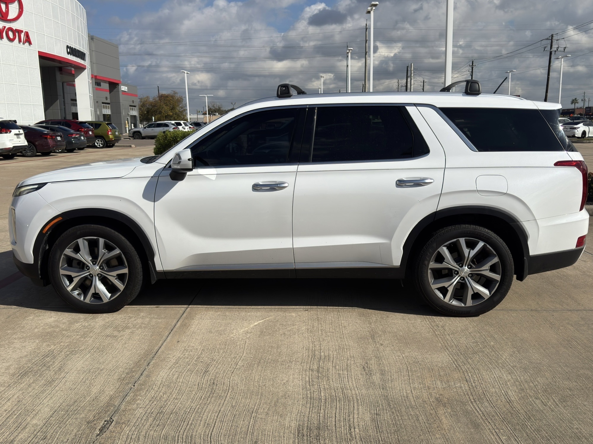 2020 Hyundai Palisade SEL White at DeMontrond Gulf Freeway