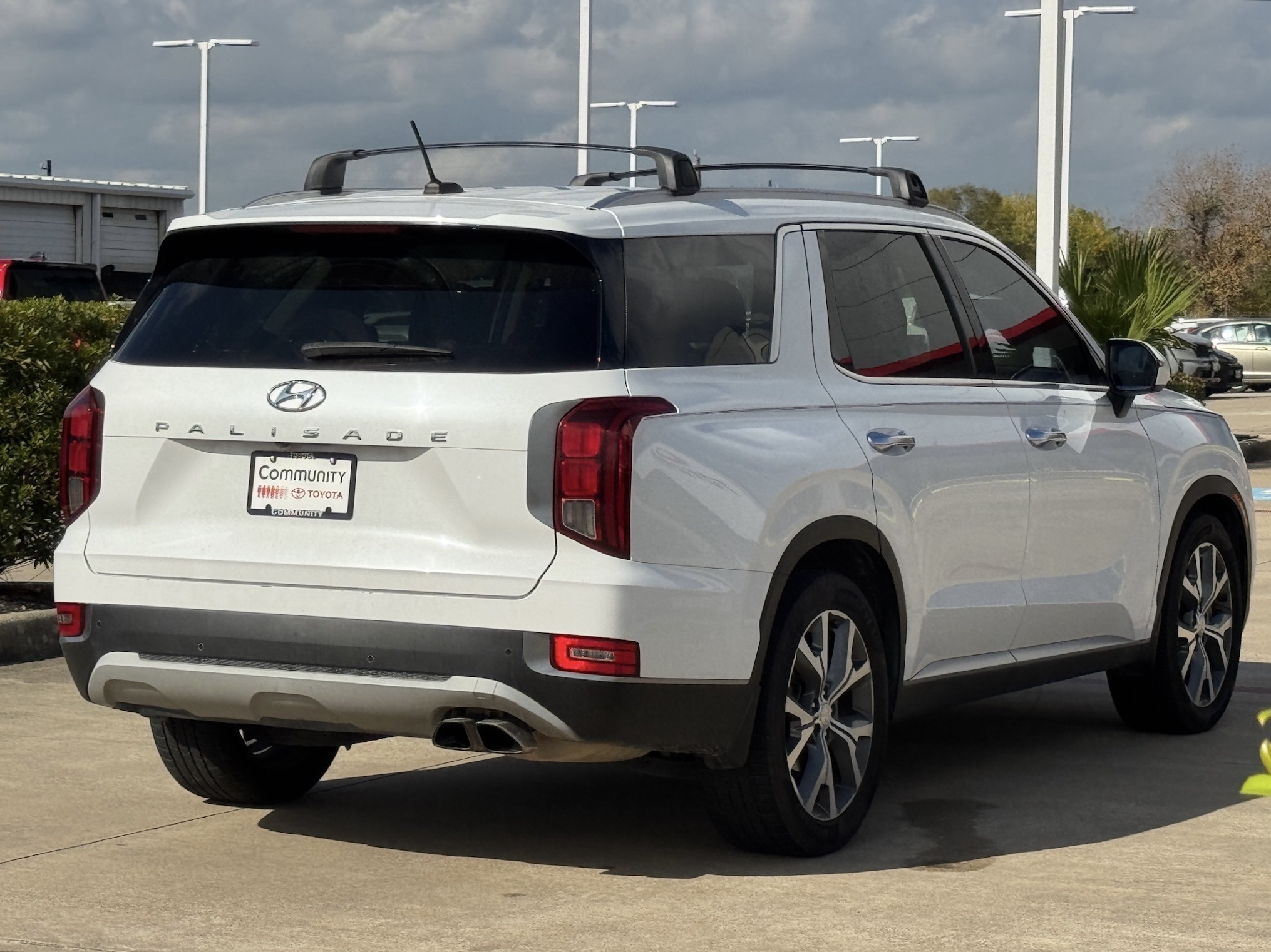 2020 Hyundai Palisade SEL White at DeMontrond Gulf Freeway