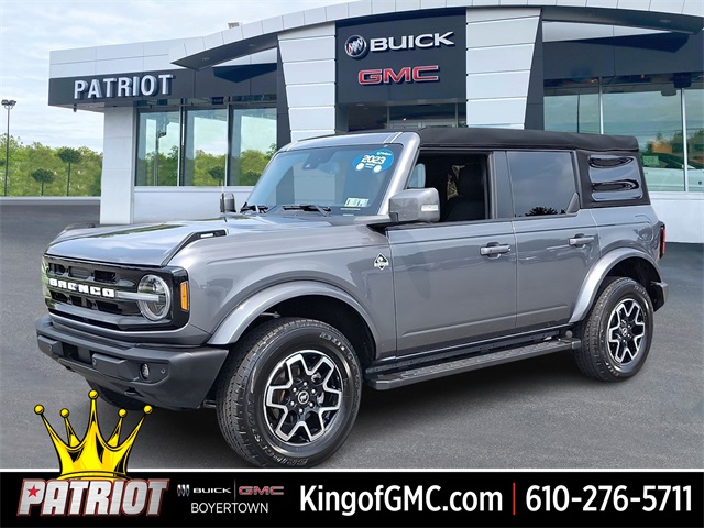 2023 Ford Bronco for sale at PATRIOT BUICK GMC OF BOYERTOWN