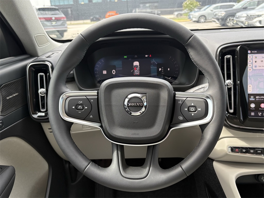 2026 Volvo XC40 B4 FWD Plus White at DeMontrond Automotive Group