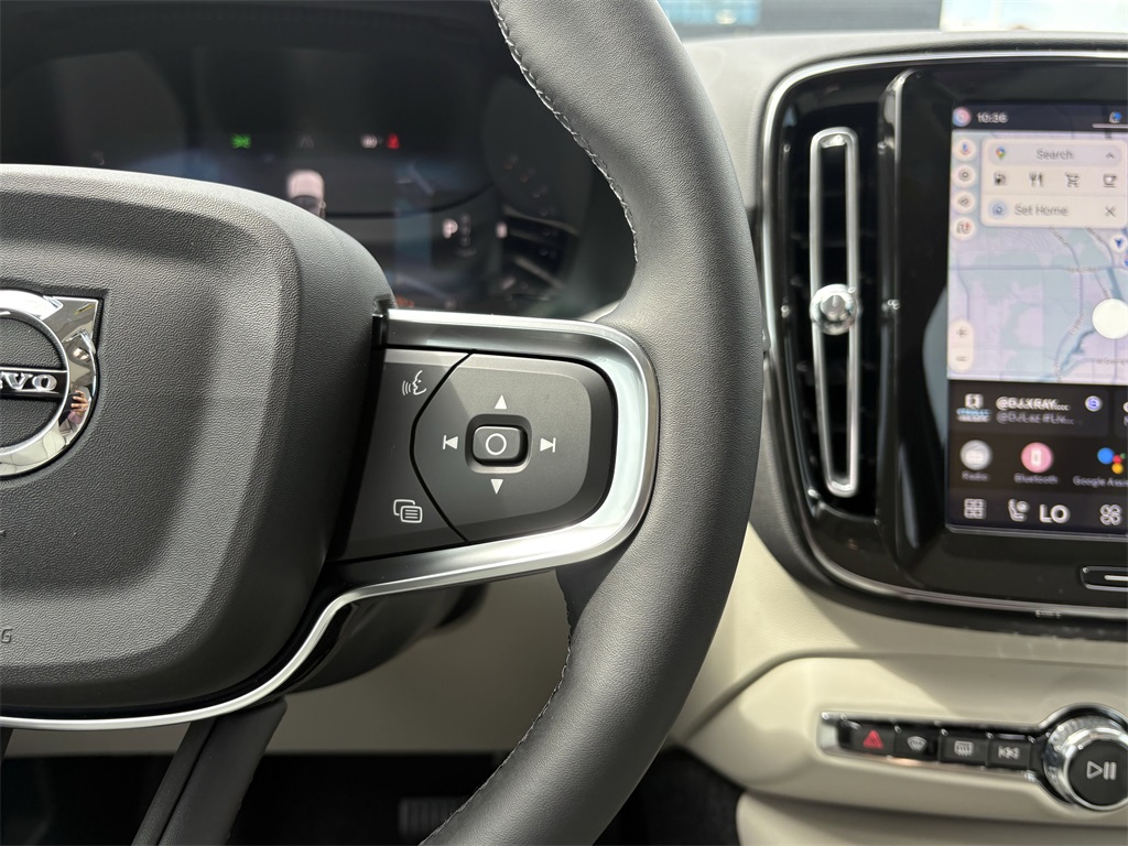 2026 Volvo XC40 B4 FWD Plus White at DeMontrond Automotive Group