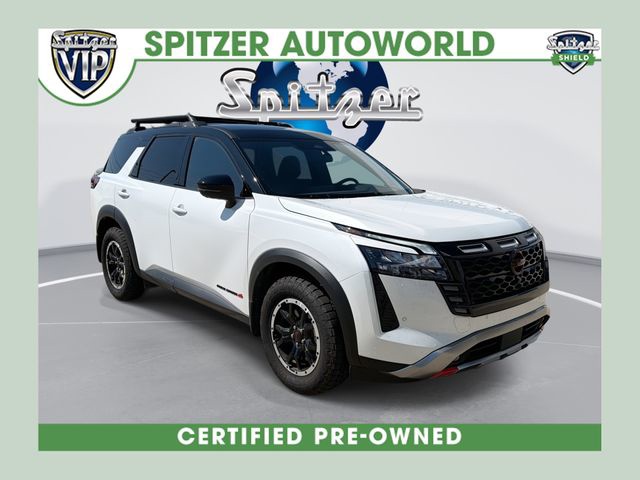 Everest White Pearl/Black 2026 Nissan Pathfinder SUV / Crossover All-Wheel Drive 9-Speed Automatic