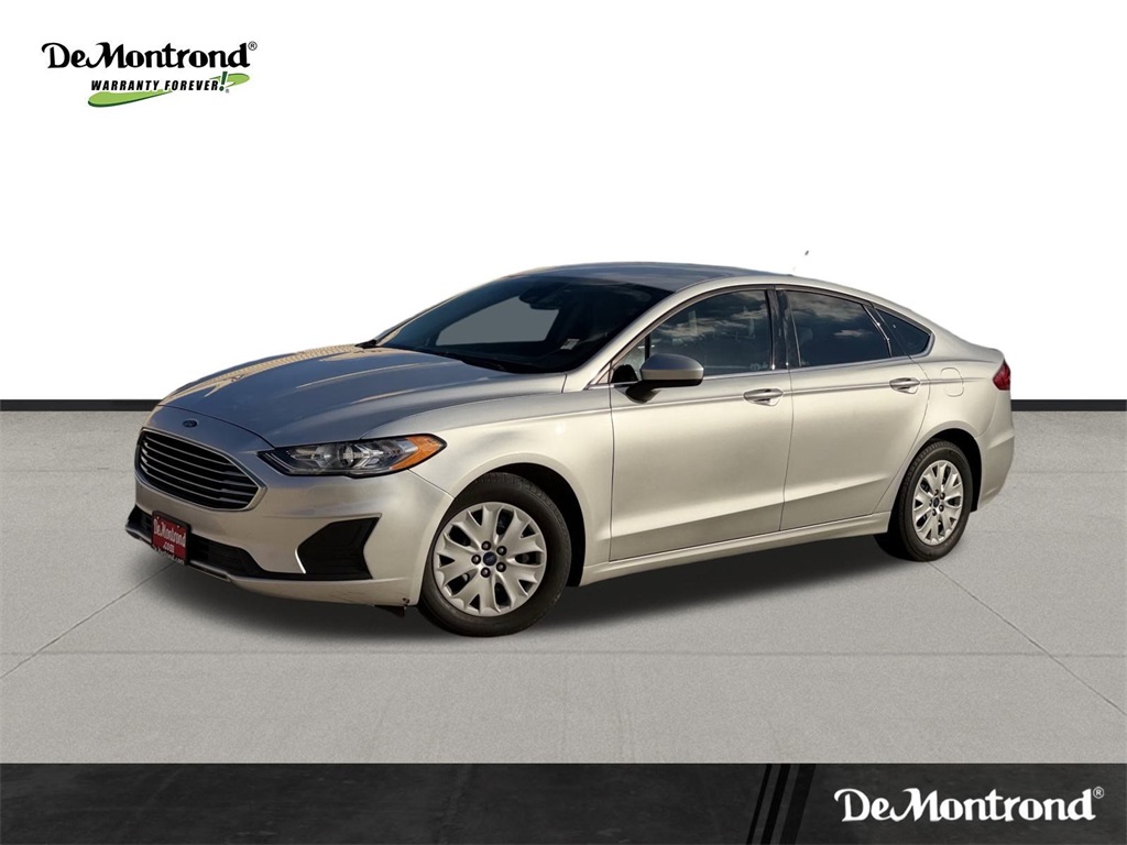 2019 Ford Fusion S Silver at Durrett Motor Company