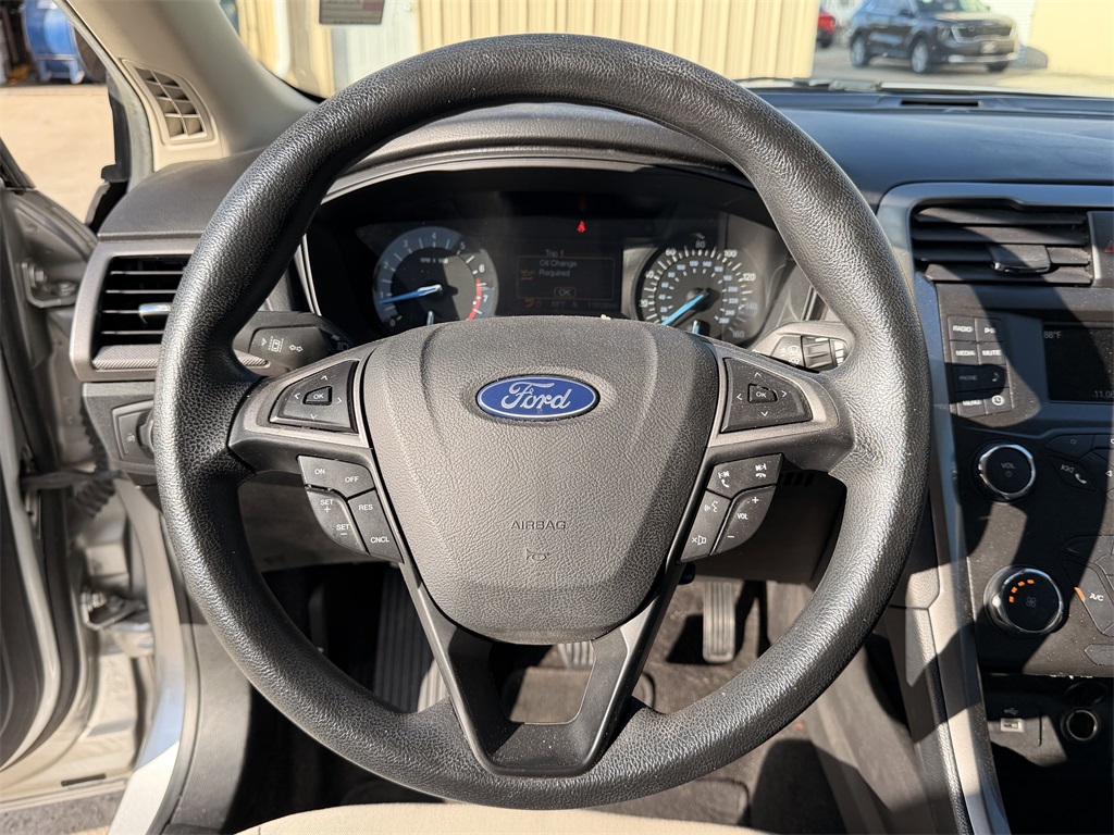 2019 Ford Fusion S Silver at Durrett Motor Company