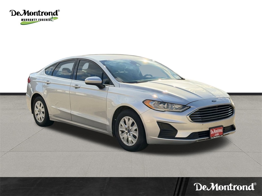 2019 Ford Fusion S Silver at Durrett Motor Company