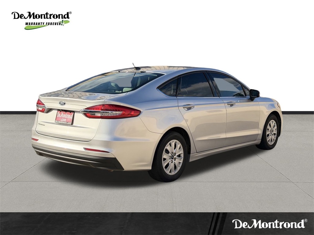 2019 Ford Fusion S Silver at Durrett Motor Company