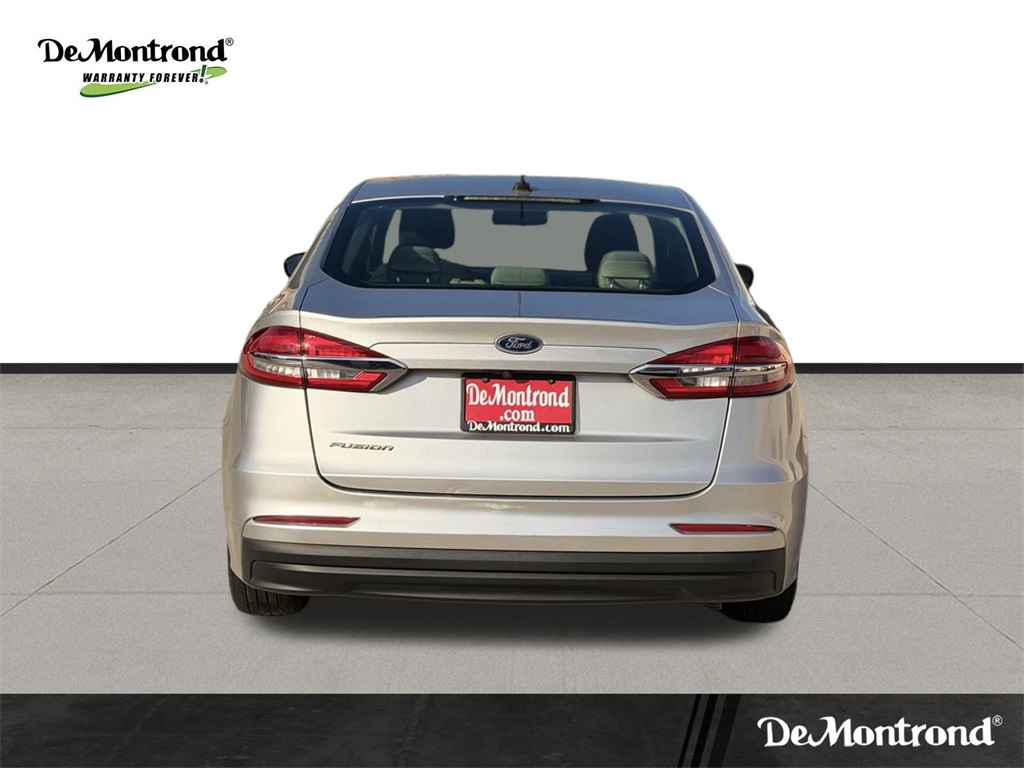 2019 Ford Fusion S Silver at Durrett Motor Company