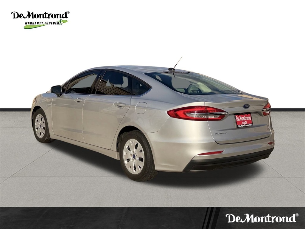 2019 Ford Fusion S Silver at Durrett Motor Company