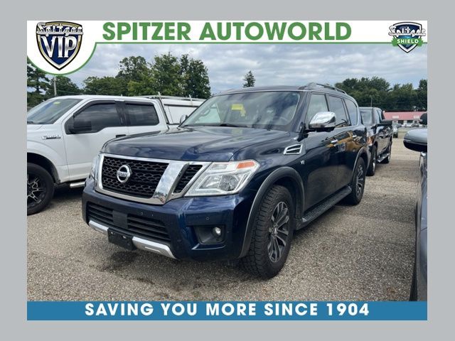 Hermosa Blue 2018 Nissan Armada SUV / Crossover 4X2 7-Speed Automatic