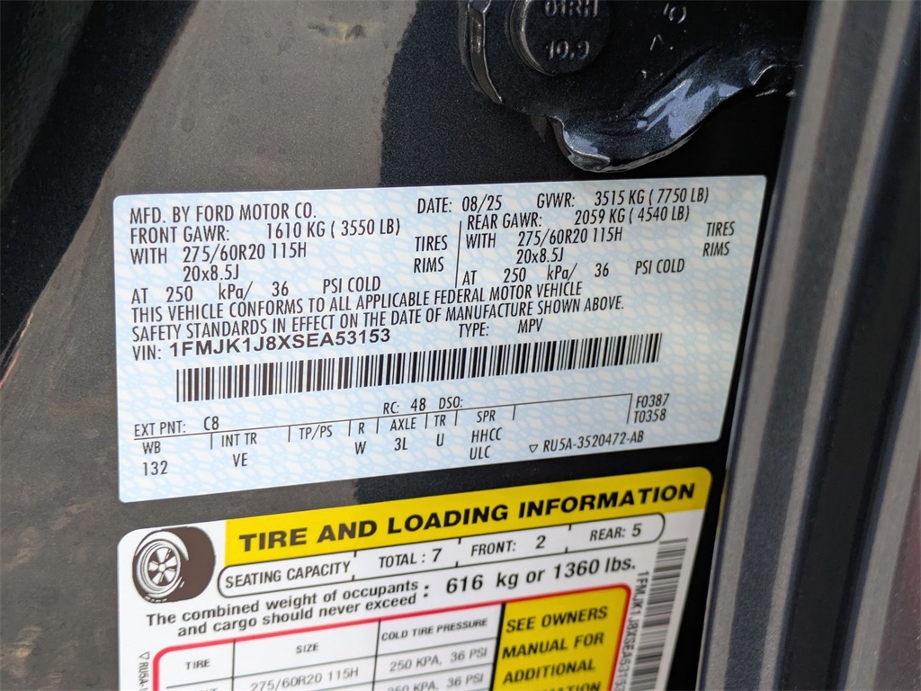 New 2025 Ford Expedition Max For Sale in Findlay, OH