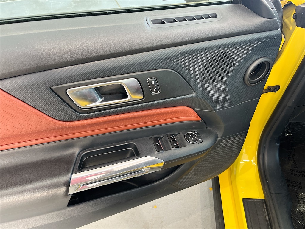 2024 Ford Mustang EcoBoost Premium Yellow at Victoria Chrysler Dodge Jeep Ram