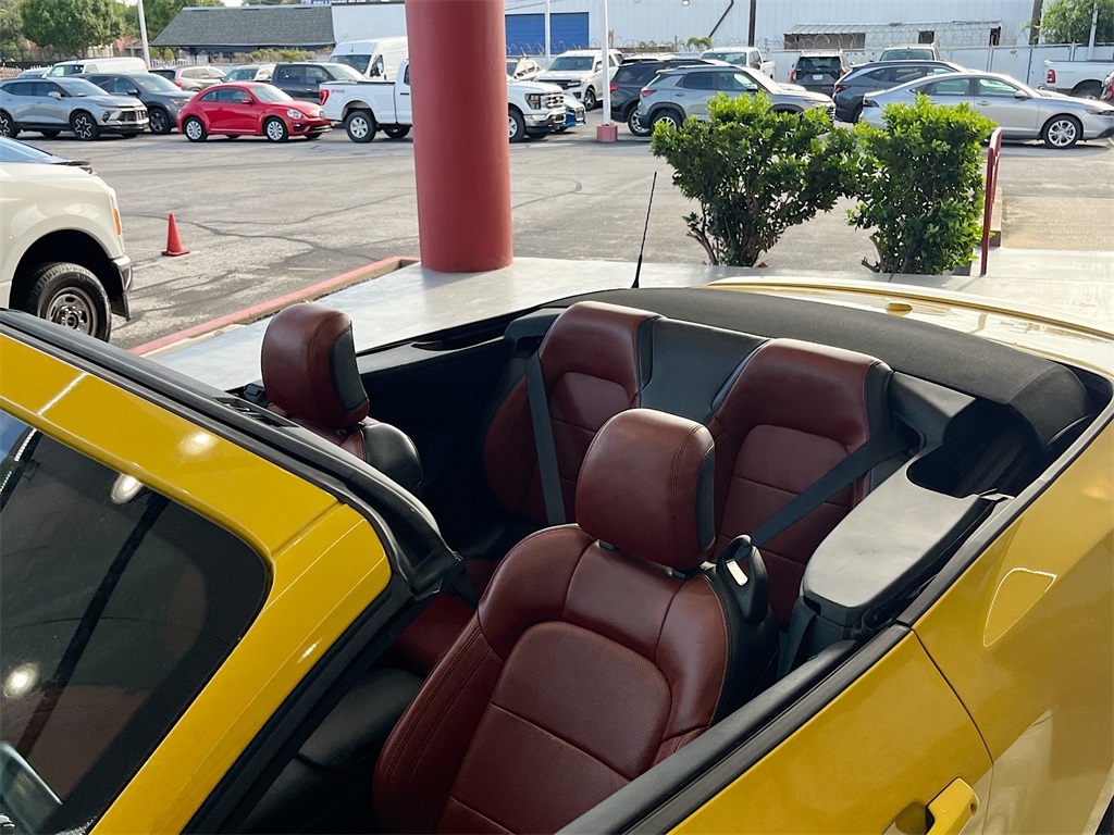 2024 Ford Mustang EcoBoost Premium Yellow at Victoria Chrysler Dodge Jeep Ram