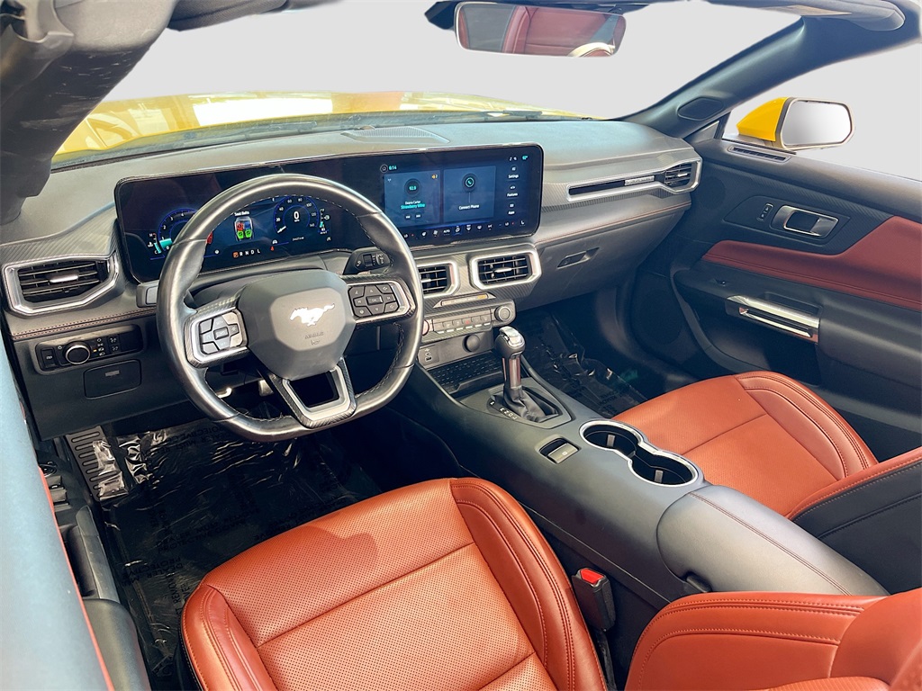 2024 Ford Mustang EcoBoost Premium Yellow at Victoria Chrysler Dodge Jeep Ram