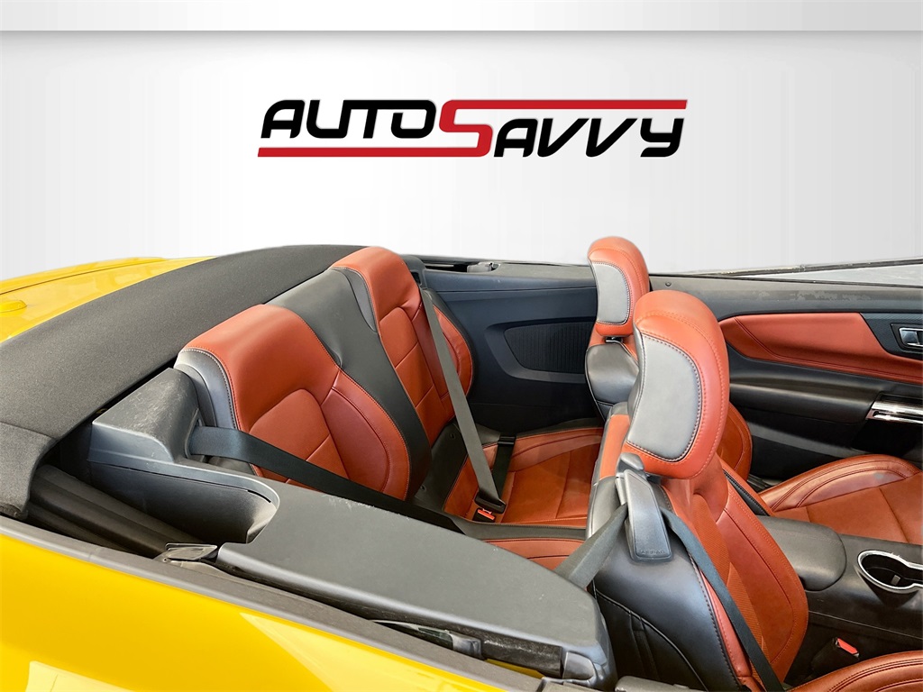 2024 Ford Mustang EcoBoost Premium Yellow at Victoria Chrysler Dodge Jeep Ram