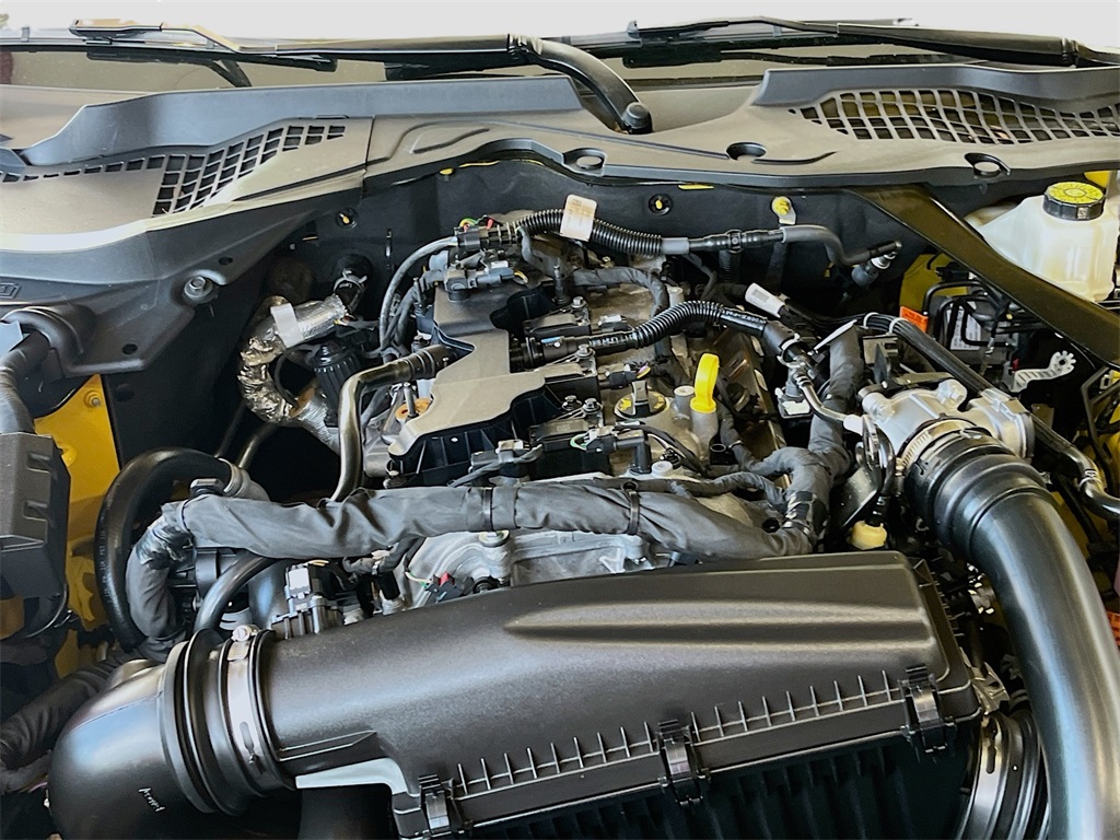 2024 Ford Mustang EcoBoost Premium Yellow at Victoria Chrysler Dodge Jeep Ram