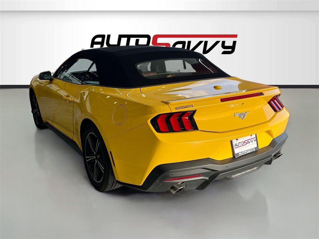 2024 Ford Mustang EcoBoost Premium Yellow at Victoria Chrysler Dodge Jeep Ram