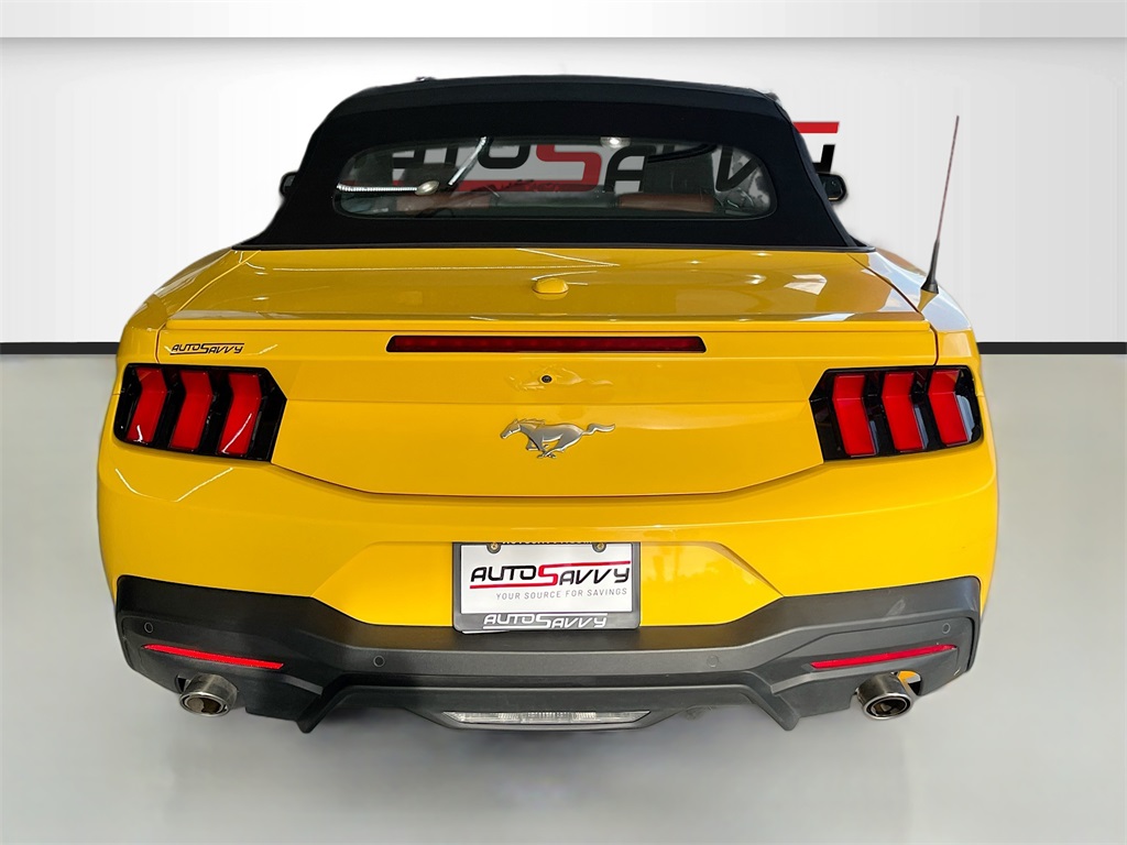 2024 Ford Mustang EcoBoost Premium Yellow at Victoria Chrysler Dodge Jeep Ram