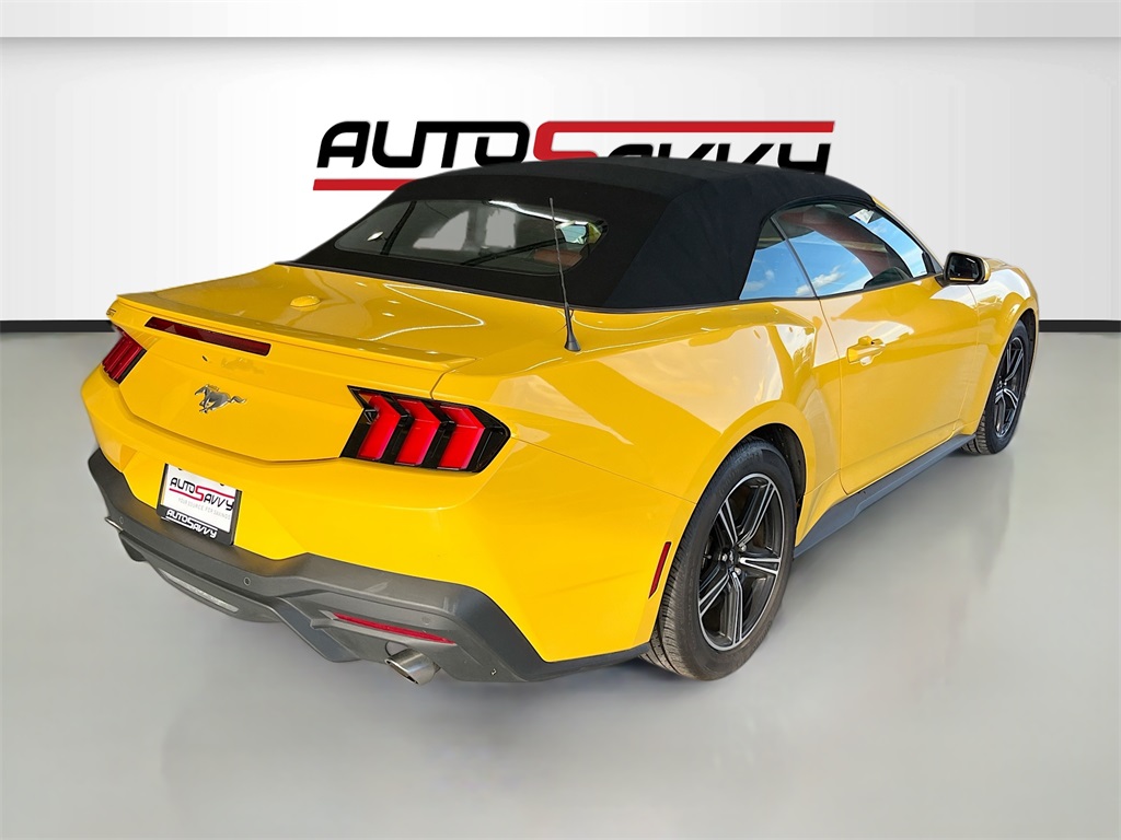 2024 Ford Mustang EcoBoost Premium Yellow at Victoria Chrysler Dodge Jeep Ram