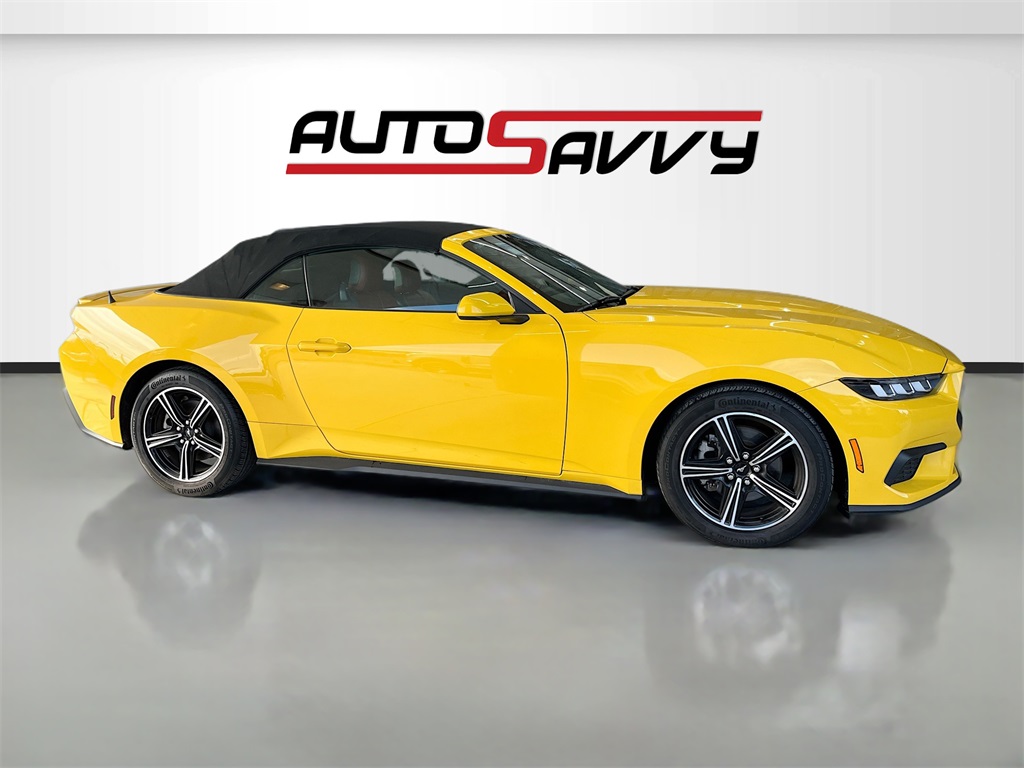 2024 Ford Mustang EcoBoost Premium Yellow at Victoria Chrysler Dodge Jeep Ram