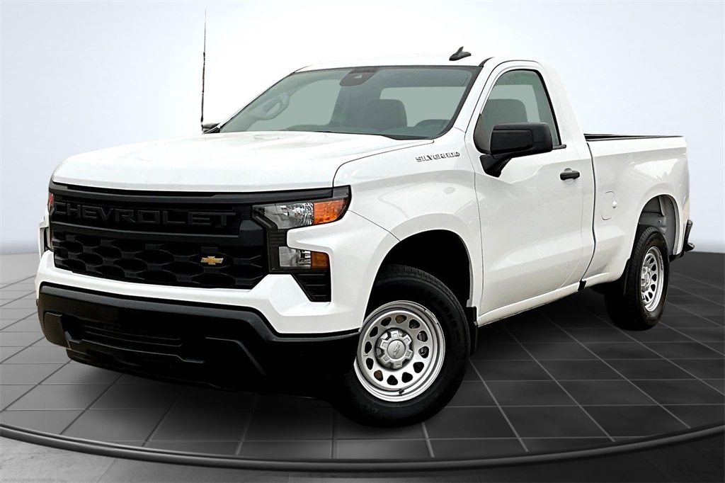 2023 Chevrolet Silverado 1500 WT White at Monument Chevrolet