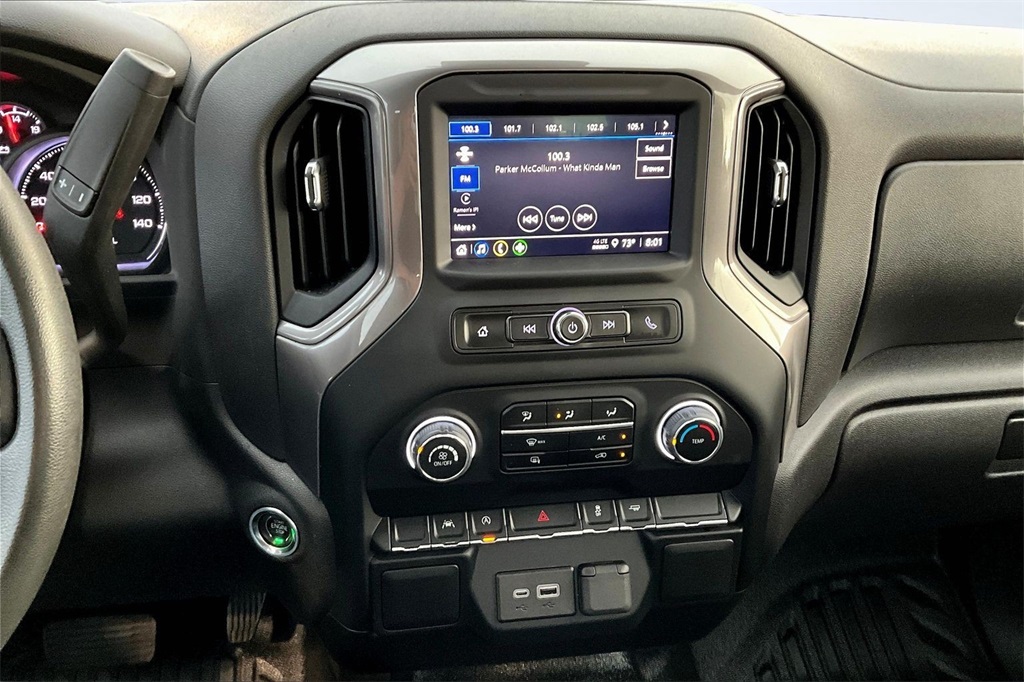 2023 Chevrolet Silverado 1500 WT White at Monument Chevrolet