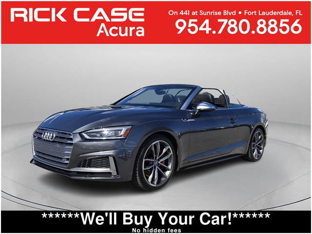 2018 Audi S5 3.0T quattro Premium Plus Cabriolet AWD