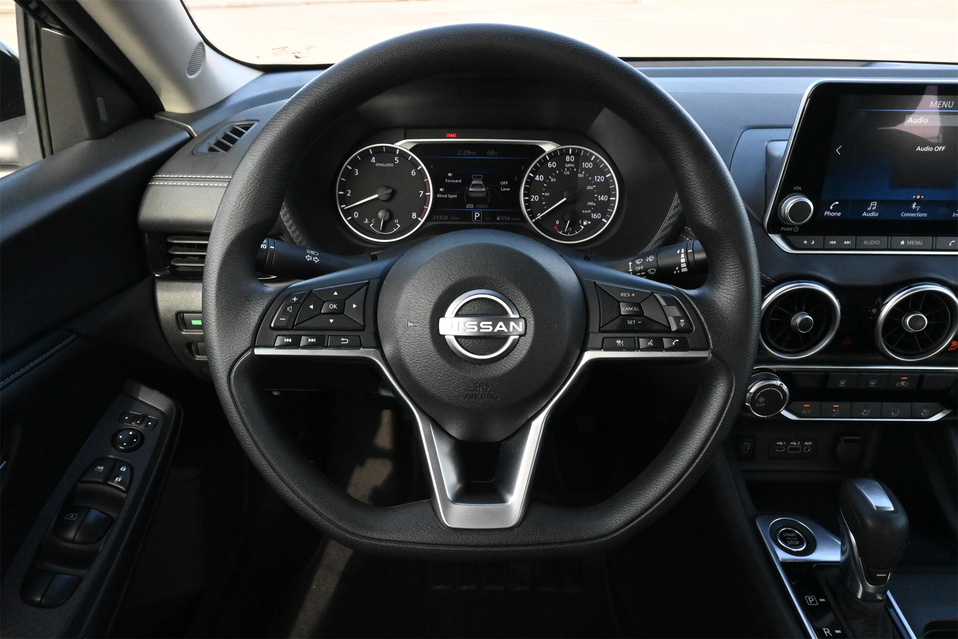 2024 Nissan Sentra SV Black at Central Houston Nissan