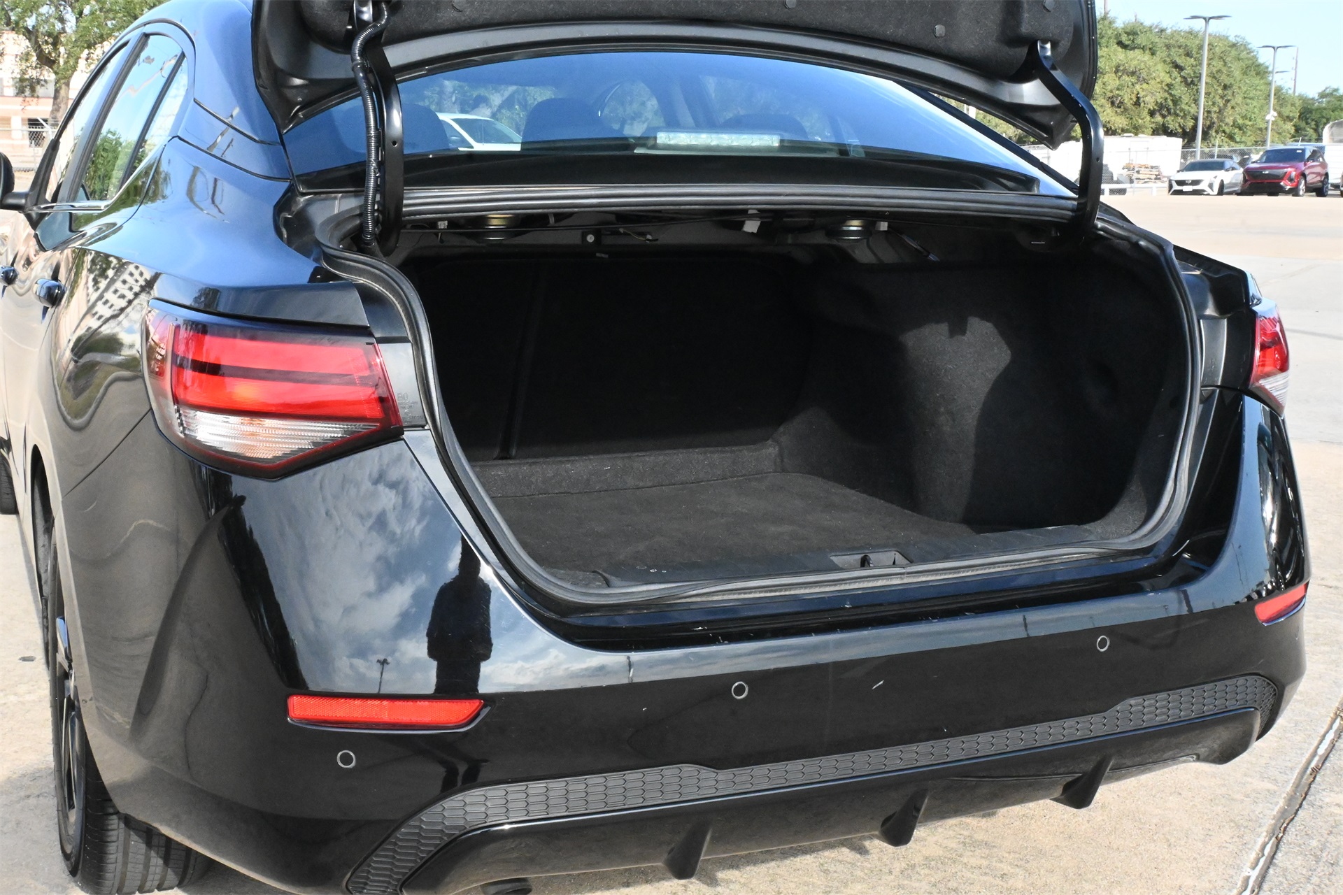 2024 Nissan Sentra SV Black at Central Houston Nissan