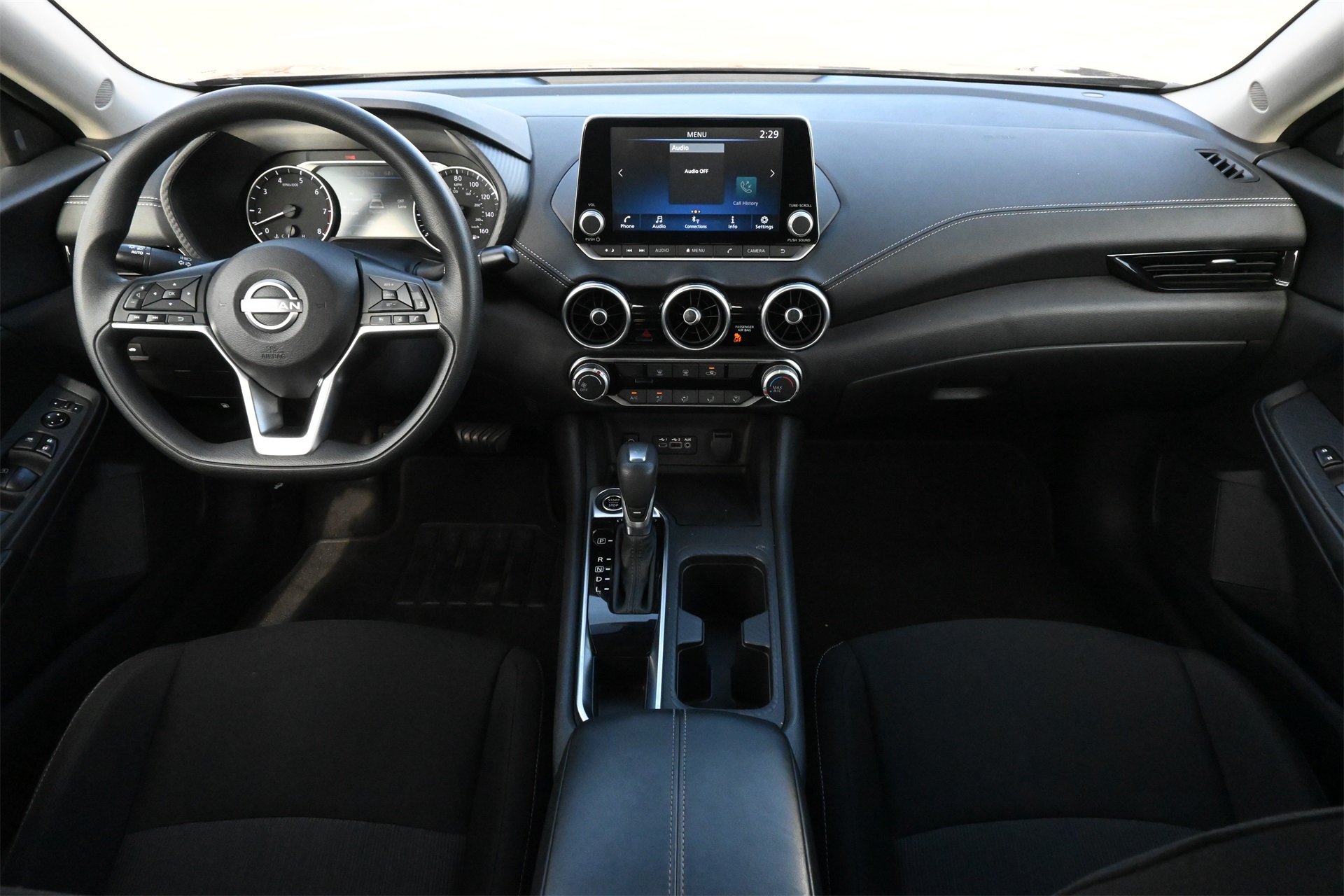 2024 Nissan Sentra SV Black at Central Houston Nissan