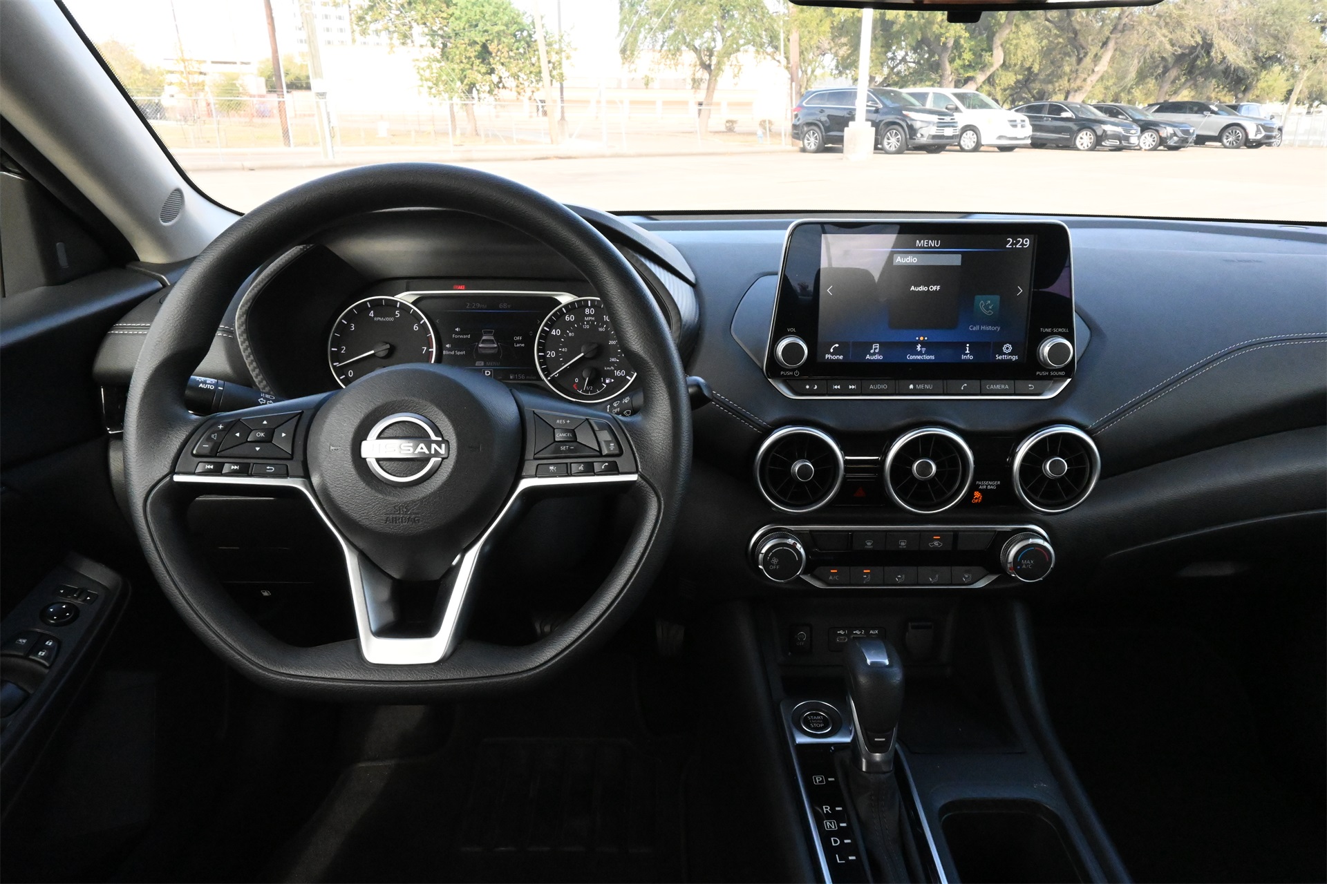 2024 Nissan Sentra SV Black at Central Houston Nissan