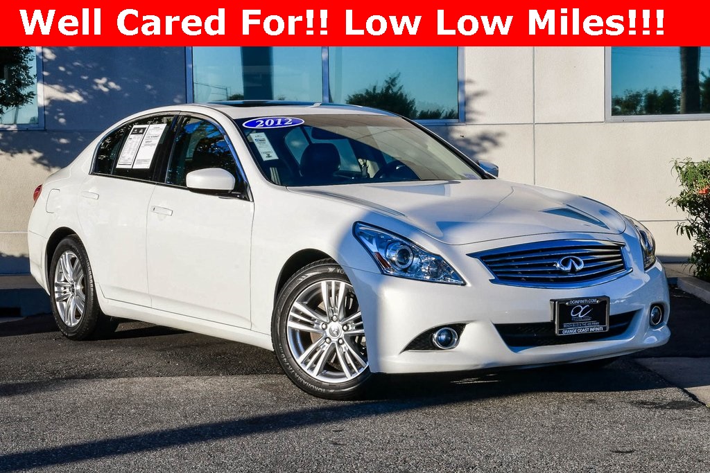 2012 INFINITI G25 Journey RWD