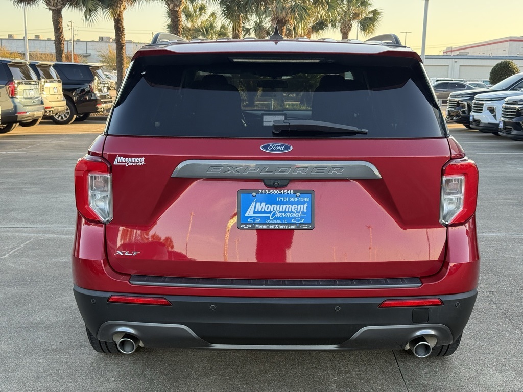 2021 Ford Explorer XLT Red at Shottenkirk Kia Fort Bend