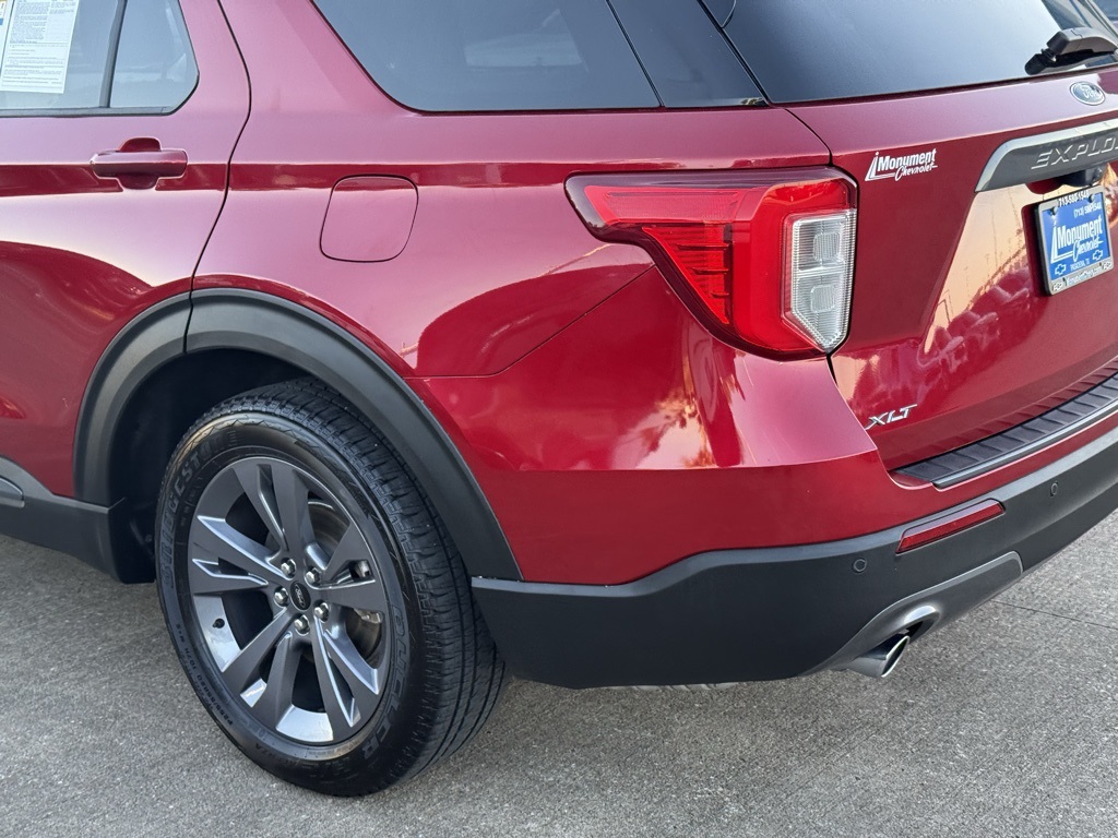2021 Ford Explorer XLT Red at Shottenkirk Kia Fort Bend