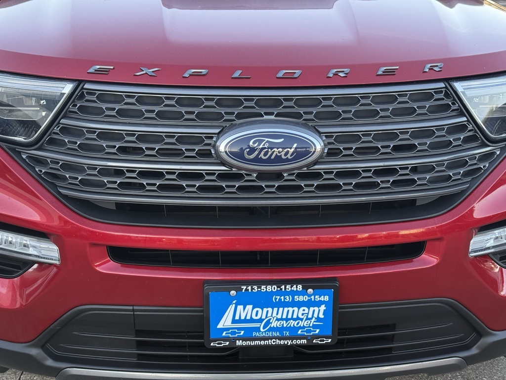 2021 Ford Explorer XLT Red at Shottenkirk Kia Fort Bend