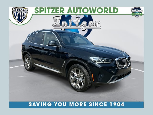 Black Sapphire Metallic 2023 BMW X3 SUV / Crossover All-Wheel Drive 8-Speed Automatic