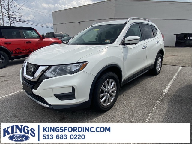 Glacier White 2017 Nissan Rogue SV AWD SUV / Crossover All-Wheel Drive Continuously Variable Transmission