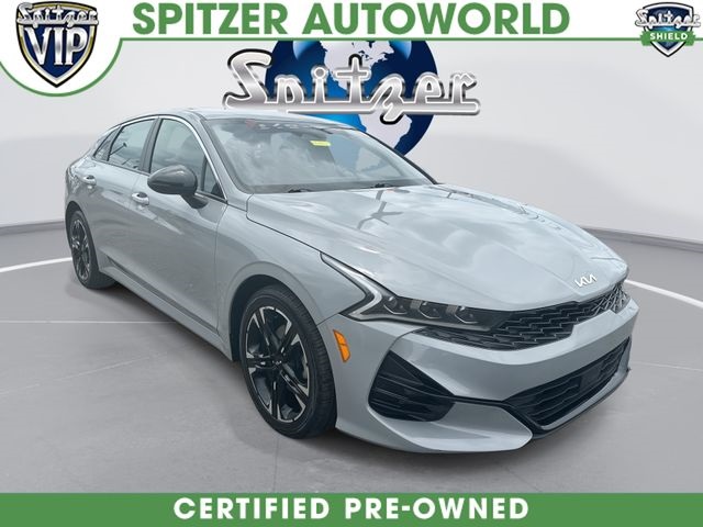 Wolf Gray 2024 Kia K5 Sedan Front-Wheel Drive 8-Speed Automatic