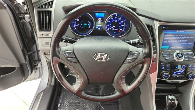 2015 Hyundai Sonata Hybrid Limited Gray at Ultimate Motorsports