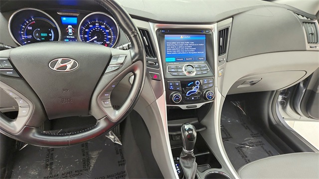 2015 Hyundai Sonata Hybrid Limited Gray at Ultimate Motorsports