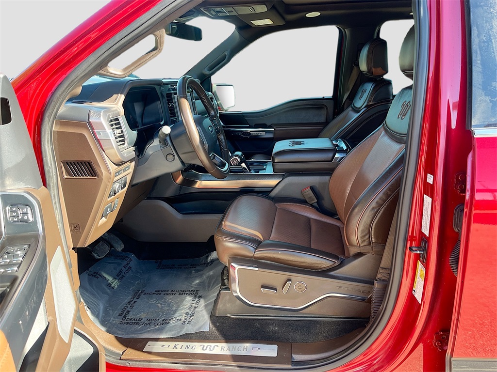 2024 Ford F-150 King Ranch Red at Bravo Nissan