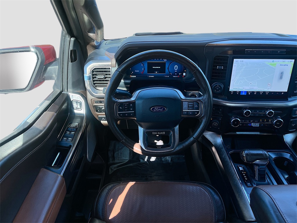 2024 Ford F-150 King Ranch Red at Bravo Nissan