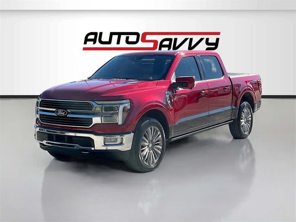 2024 Ford F-150 King Ranch Red at Bravo Nissan