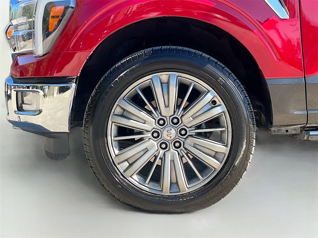 2024 Ford F-150 King Ranch Red at Bravo Nissan