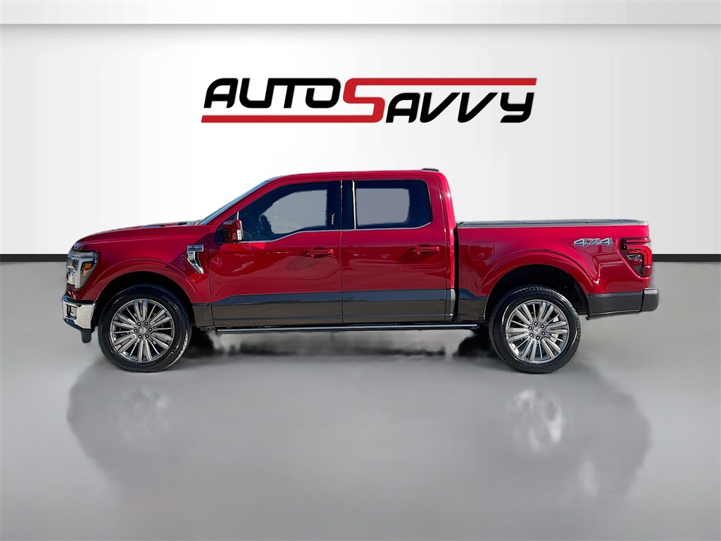 2024 Ford F-150 King Ranch Red at Bravo Nissan